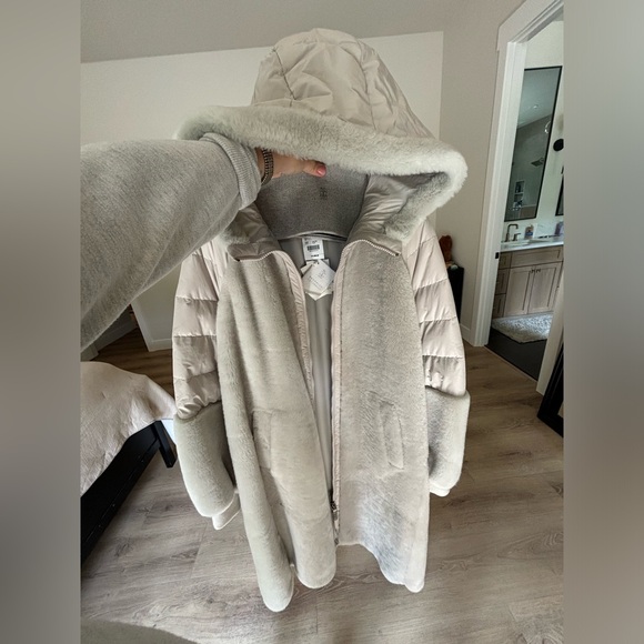 Rare, Brunello Cucinelli Fur Hooded Coat - Picture 4 of 14